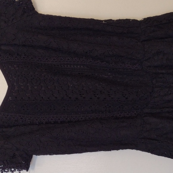 Xhilaration Black Lace Romper size XS - Picture 4 of 16